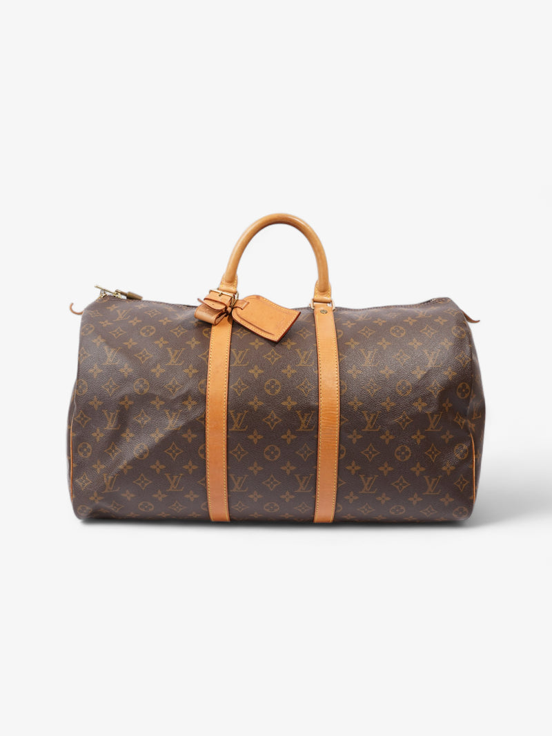  Keepall Monogram Coated Canvas 50