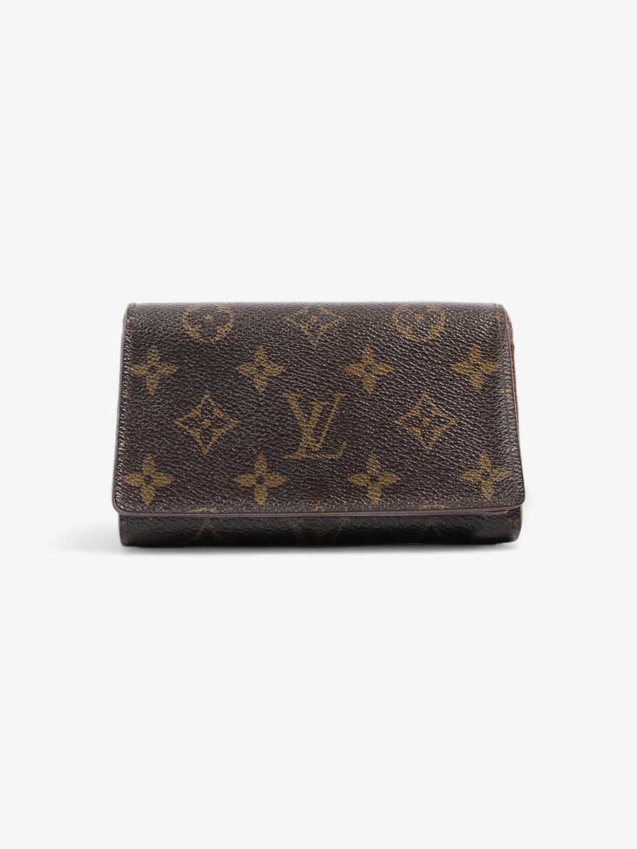 Louis Vuitton Portefeuil-Trésor Compact Wallet Monogram Coated Canvas Image 1