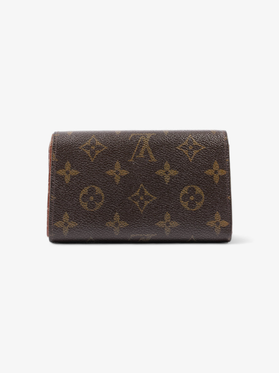 Louis Vuitton Portefeuil-Trésor Compact Wallet Monogram Coated Canvas Image 2