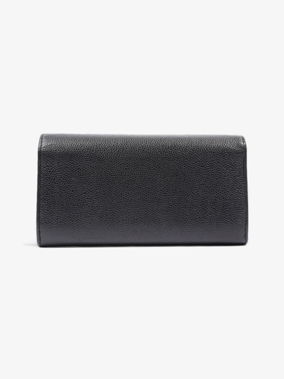 Coco Mark Caviar Wallet Black Black Caviar Leather Image 3