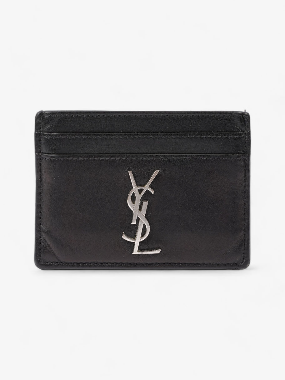 Saint Laurent Monogram Card Holder Black Leather Image 1