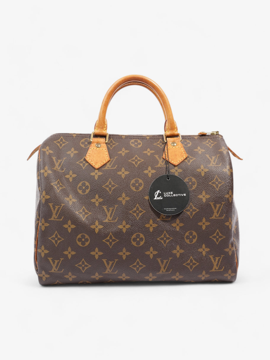 Louis Vuitton Speedy Monogram Coated Canvas 30 Image 8