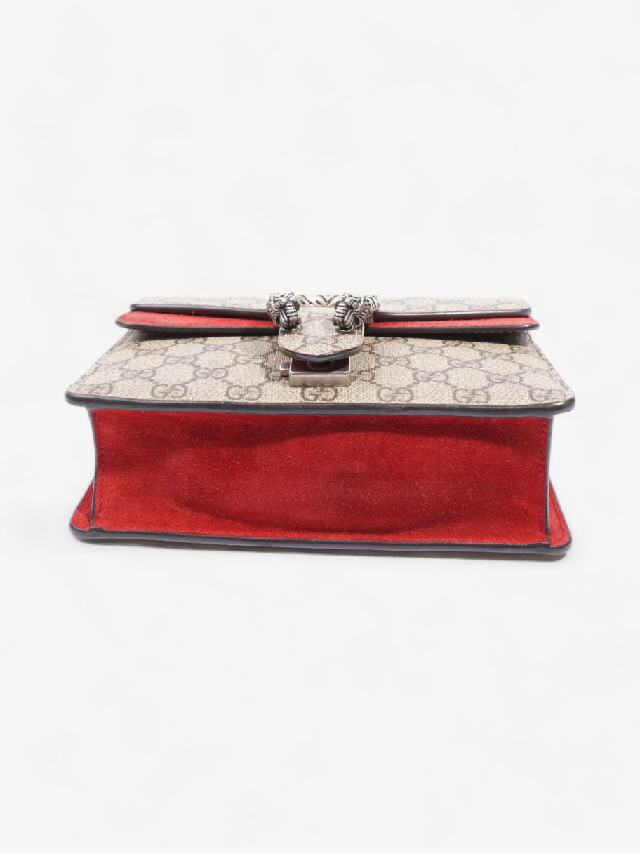 Gucci Dionysus GG Supreme / Red Coated Canvas Mini Image 6