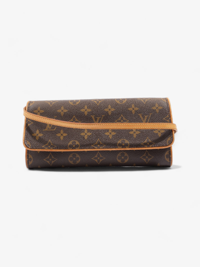  Louis Vuitton Twin Pochette Monogram Coated Canvas GM