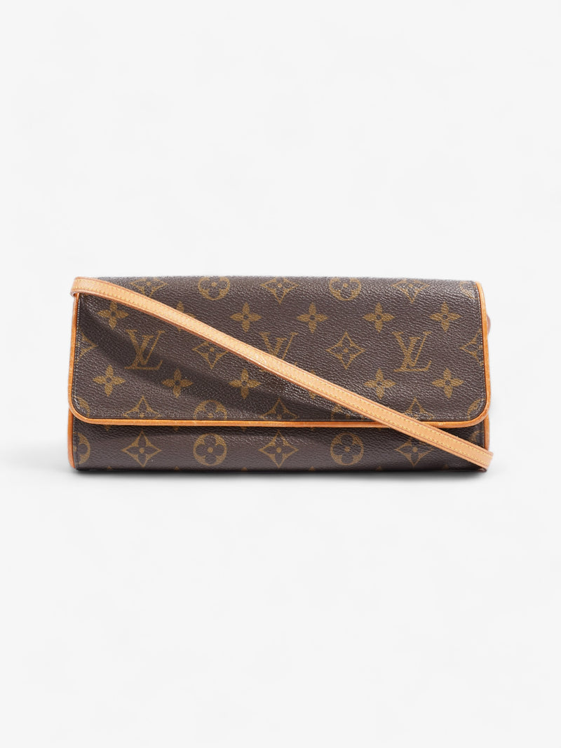  Louis Vuitton Twin Pochette Monogram Coated Canvas GM