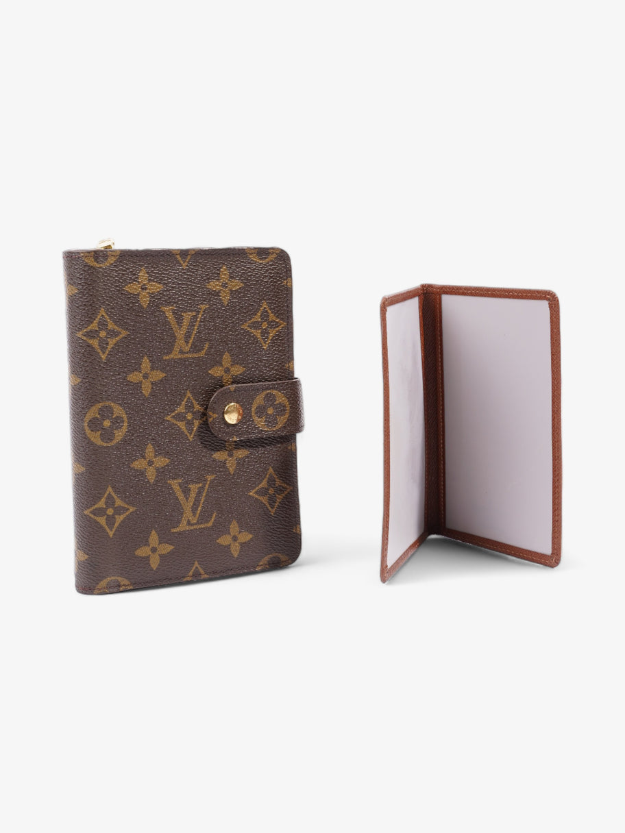 Louis Vuitton Porte Papier Zip Monogram Coated Canvas Image 6