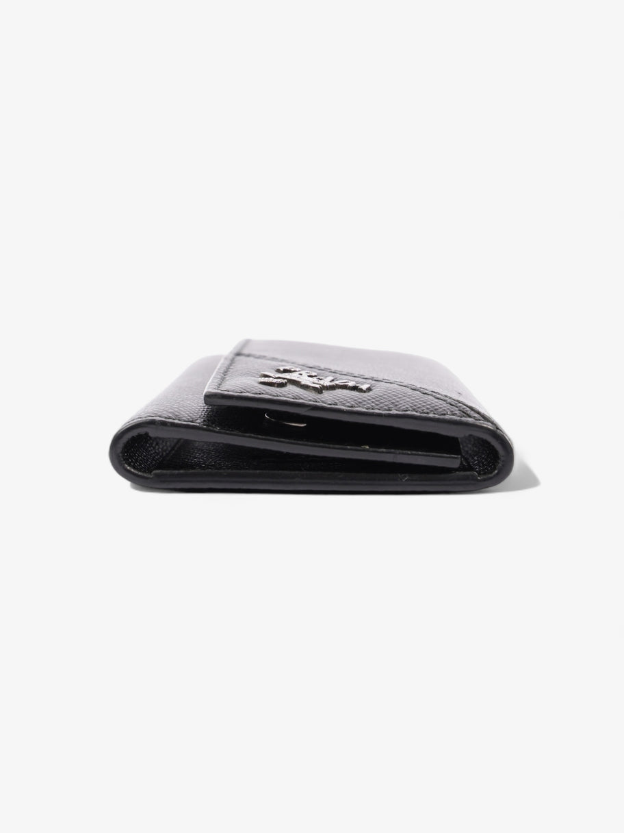 Prada Key Case Black Saffiano Leather Image 4