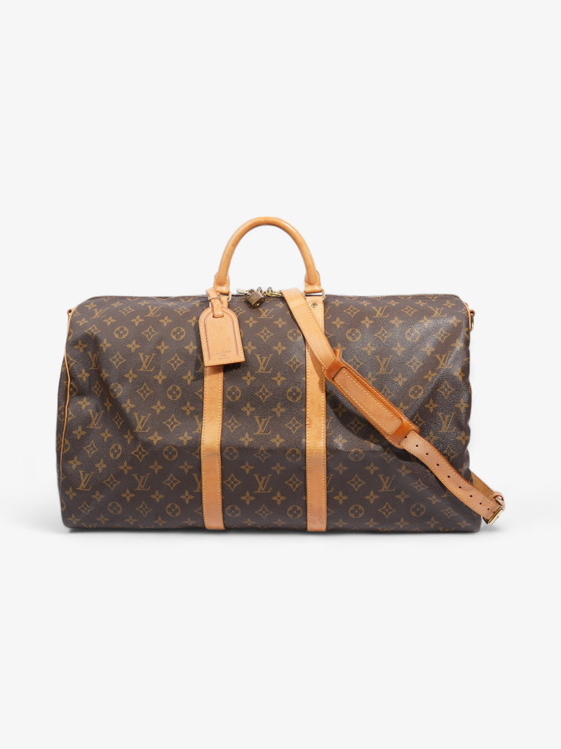  Keepall Bandouliere Monogram Coated Canvas 55