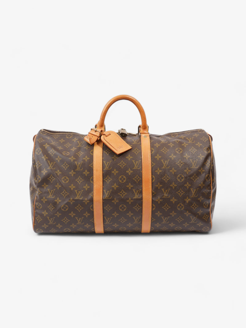  Keepall Monogram Coated Canvas 50