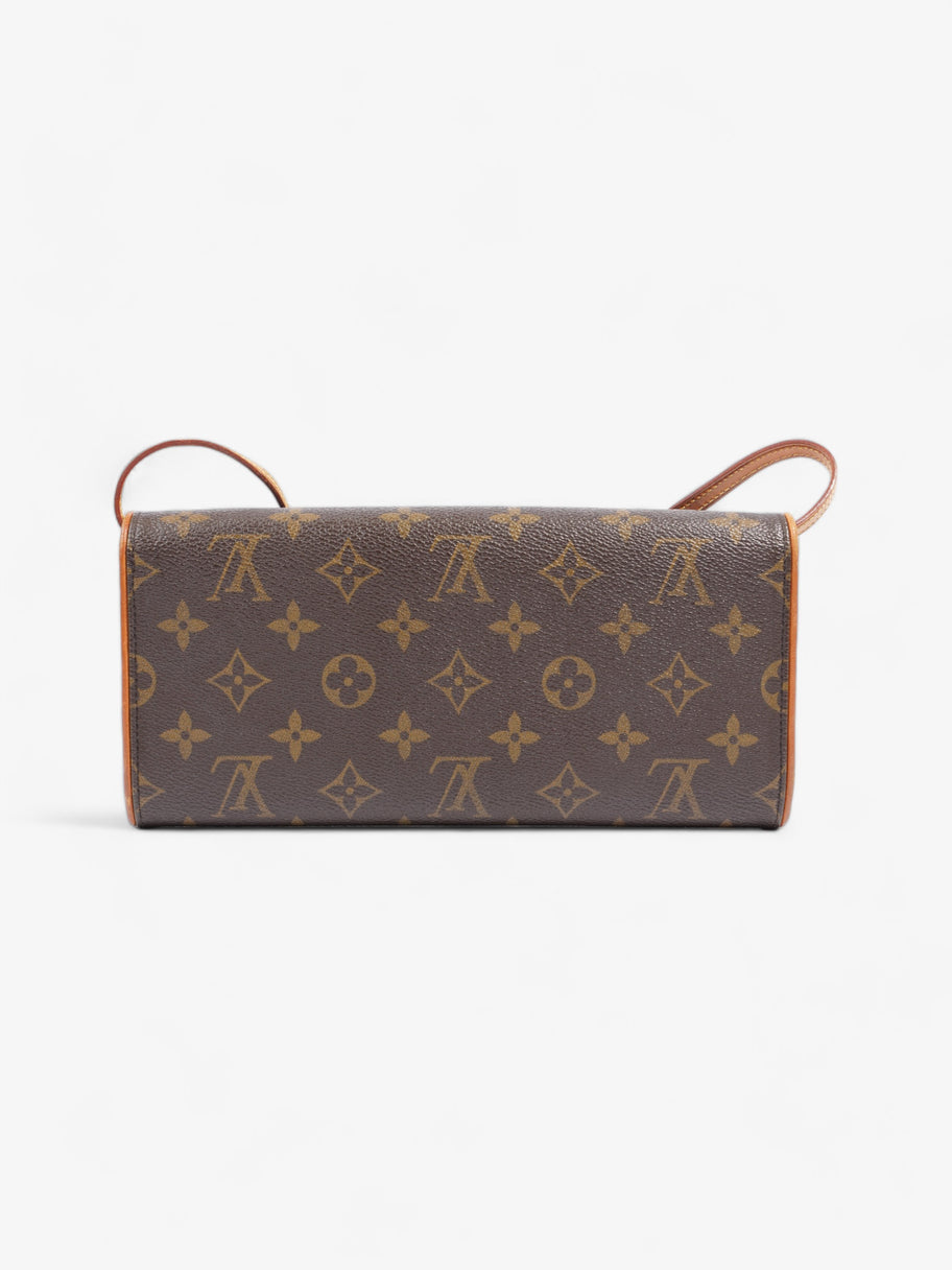 Twin Pochette Monogram Coated Canvas GM Image 4