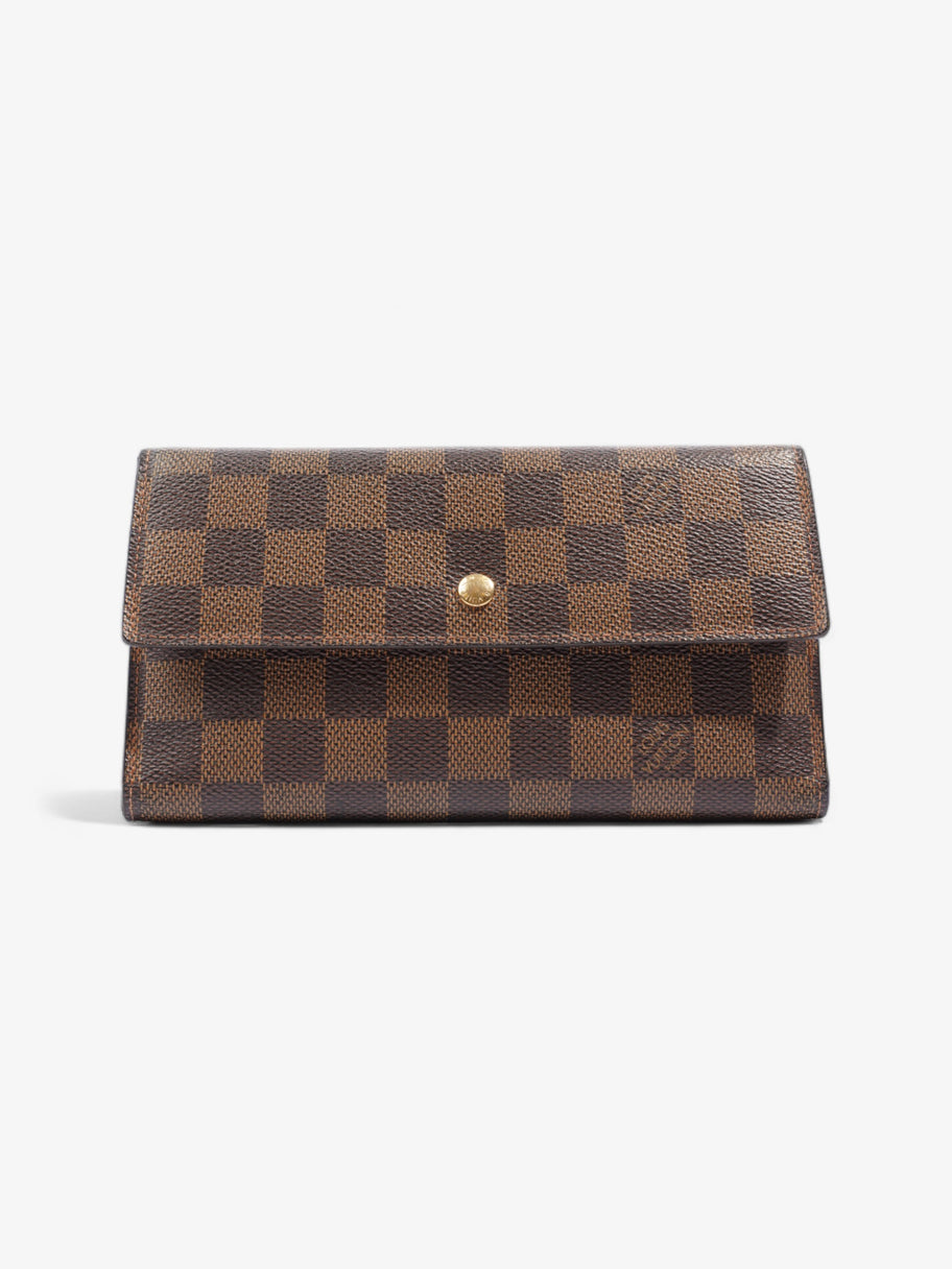 Sarah Wallet Damier Ebene Coated Canvas Image 1