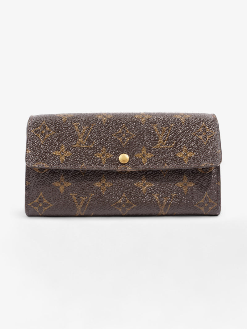  Louis Vuitton Portefeuille International Wallet Monogram Coated Canvas