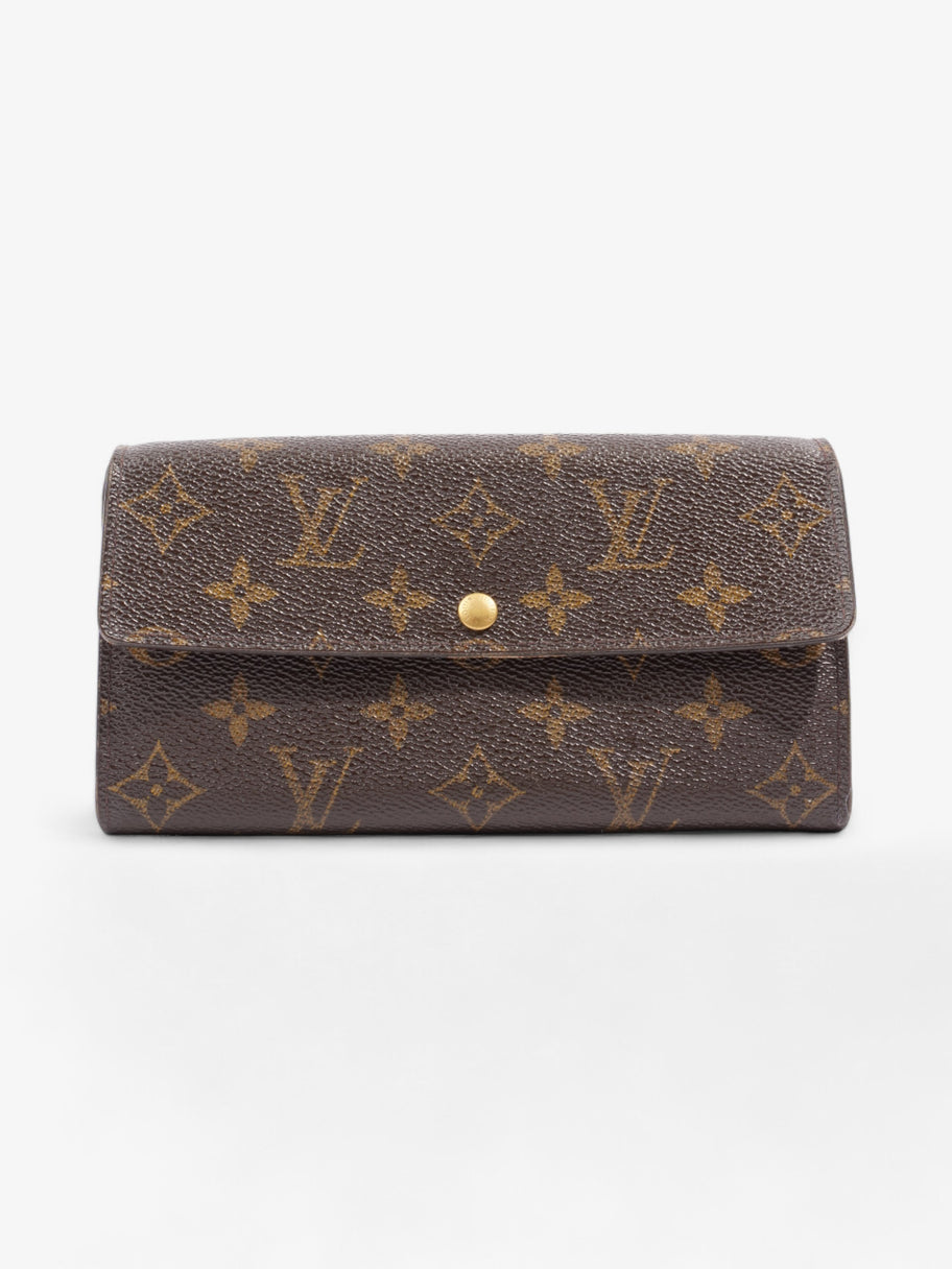 Louis Vuitton Portefeuille International Wallet Monogram Coated Canvas Image 1