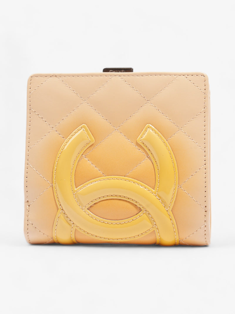  Cambon Line Wallet Beige Leather