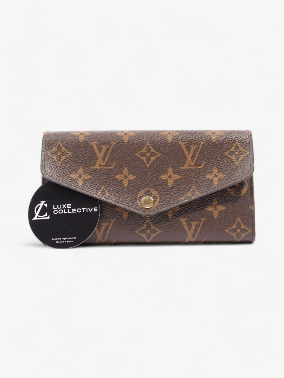 Sarah Wallet Monogram Coated Canvas Image 6