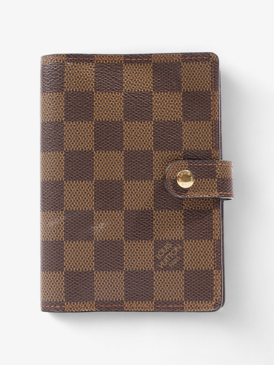 Agenda Cover Damier Ebene Coated Canvas Image 1