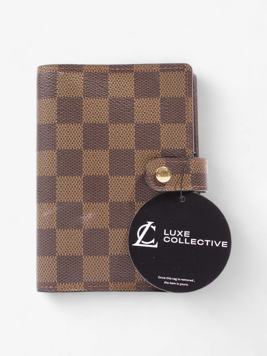 Agenda Cover Damier Ebene Coated Canvas Image 7