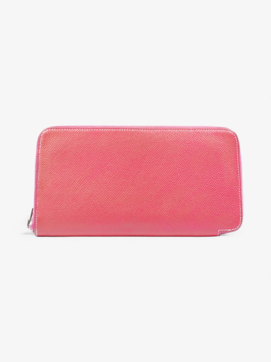 Hermes Azap Long Silk Wallet Pink Leather Image 2