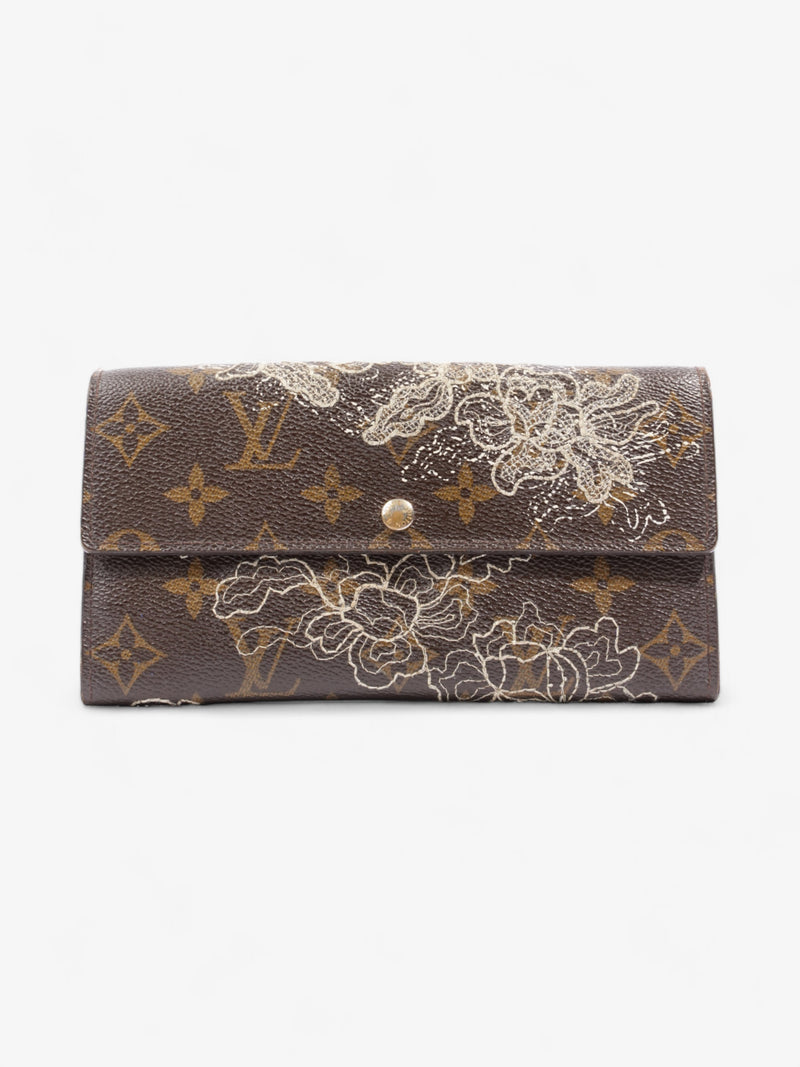  Dentelle Sarah Wallet Monogram Coated Canvas