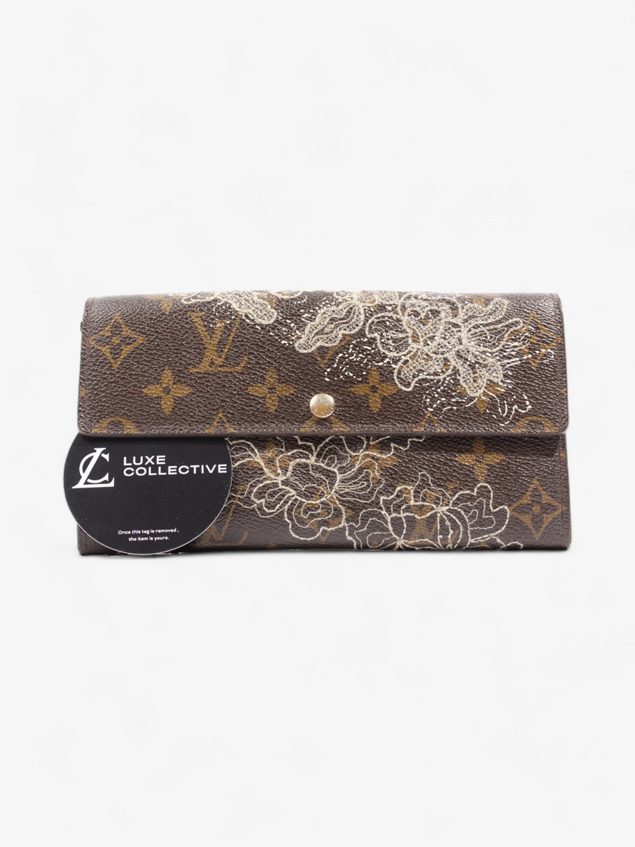 Dentelle Sarah Wallet Monogram Coated Canvas Image 6