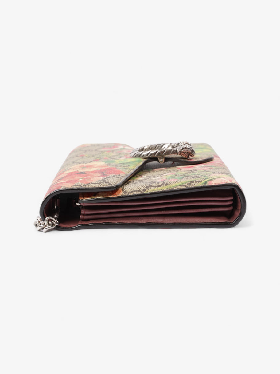 Dionysus Chain Wallet GG Supreme / Bloom Coated Canvas Image 5