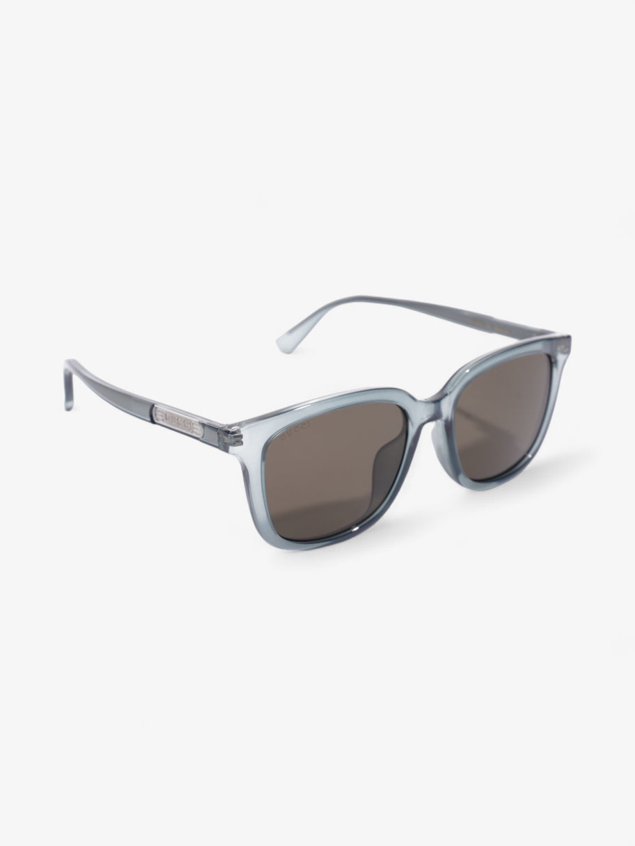 Clear Frame Sunglasses Blue Acetate 150mm Image 5