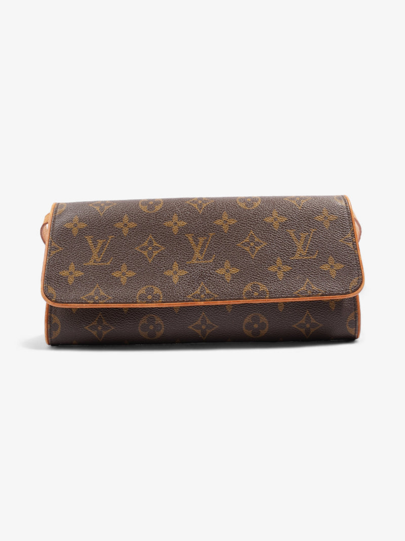  Louis Vuitton Twin Pochette Monogram Coated Canvas GM