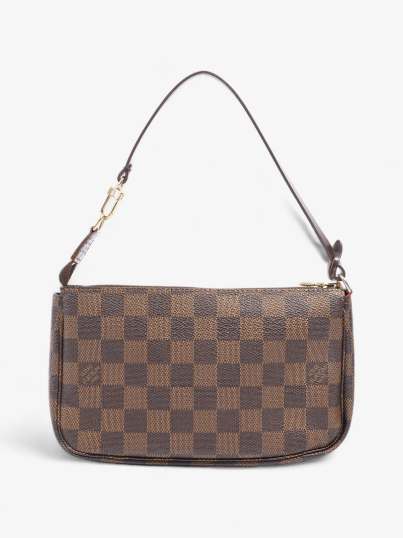  Louis Vuitton Pochette Accessoires Damier Ebene Coated Canvas