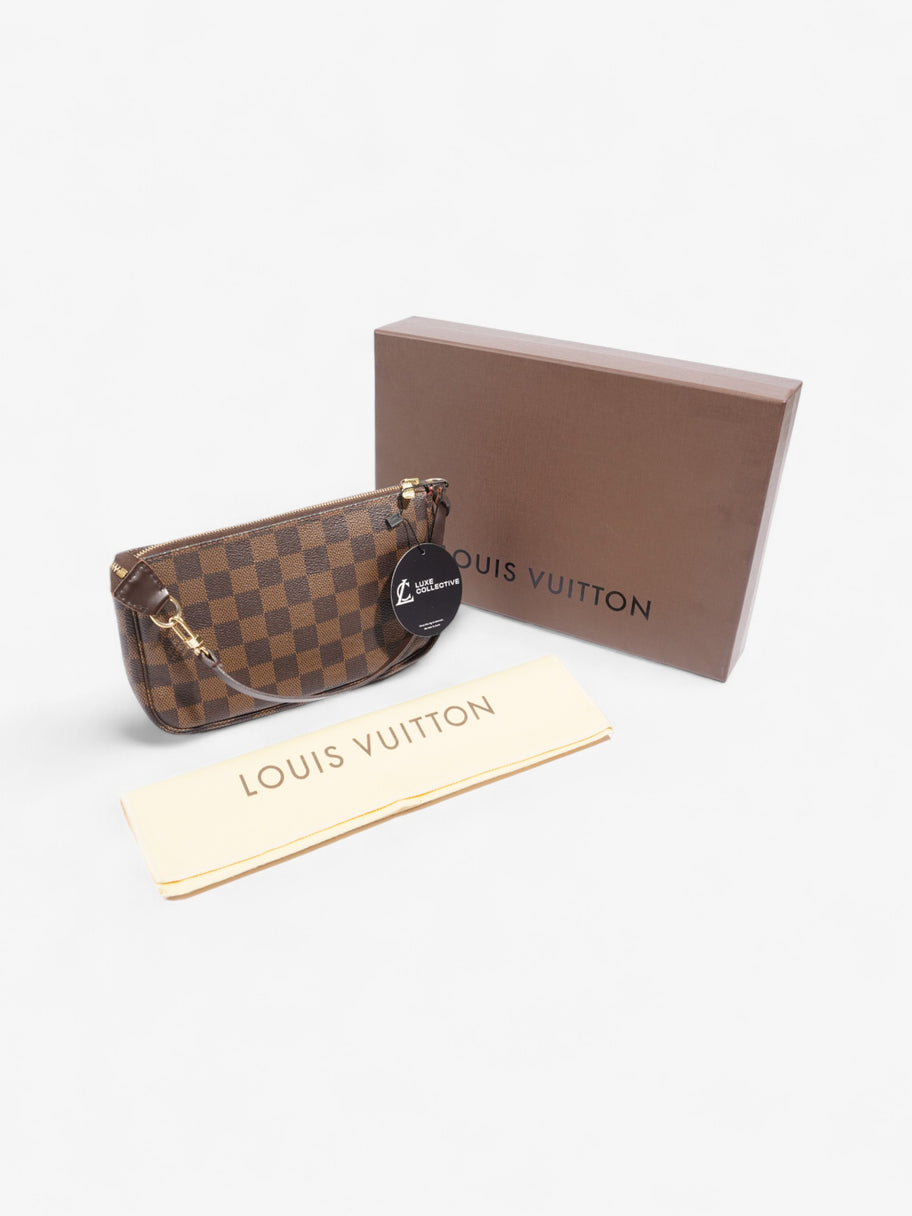 Louis Vuitton Pochette Accessoires Damier Ebene Coated Canvas Image 8