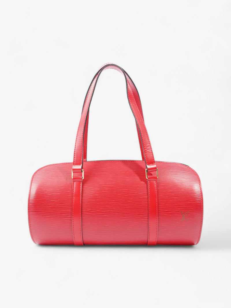  Louis Vuitton Soufflot Red Epi Leather