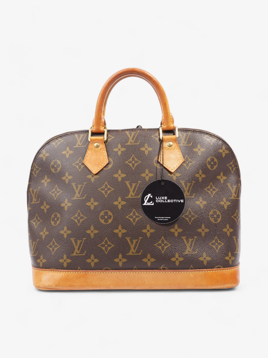 Louis Vuitton Alma Monogram Coated Canvas PM Image 8