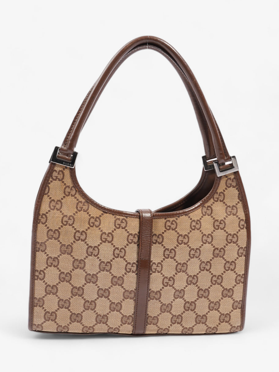 Gucci Jackie Beige / Brown Canvas Image 3