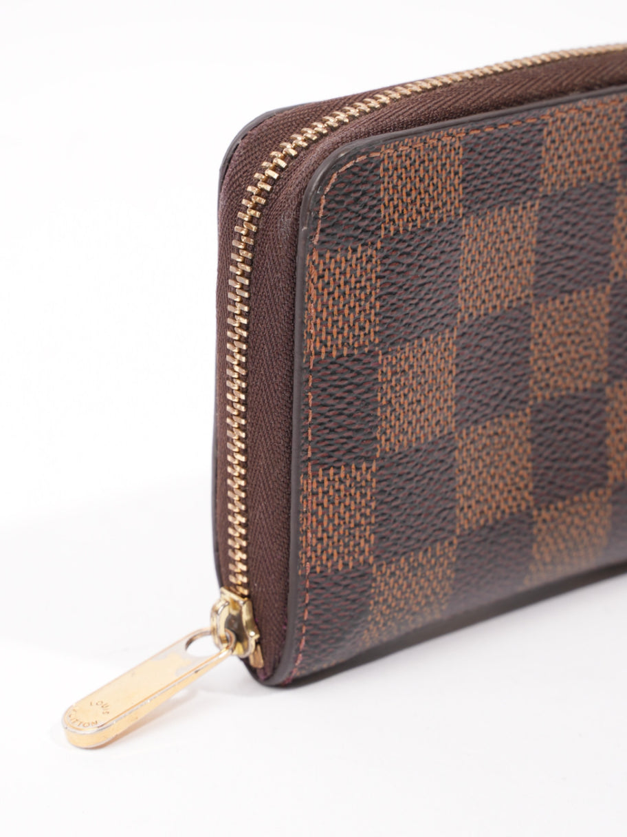 Zippy Wallet Damier Ebene Coated Canvas Image 7