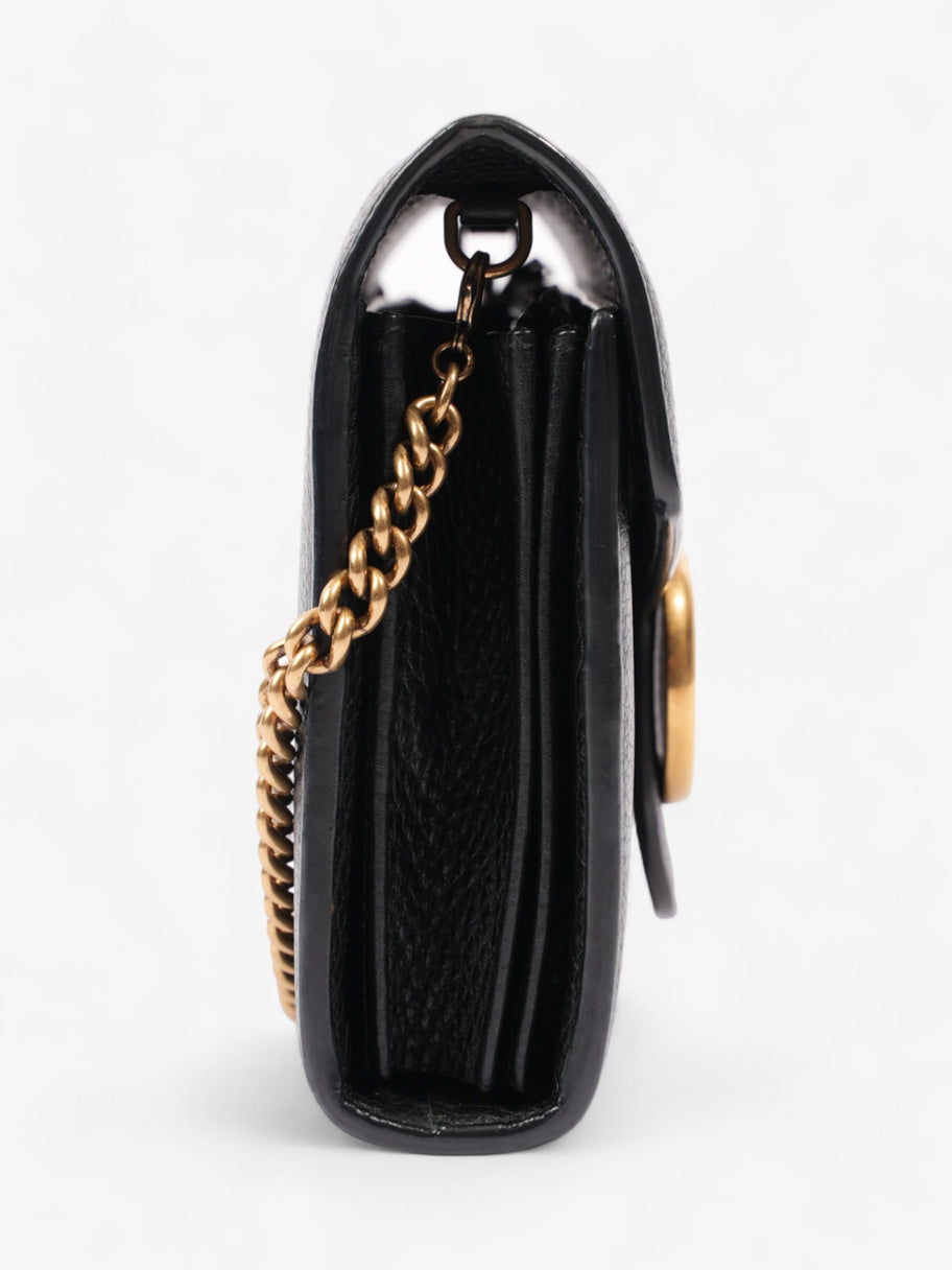 Marmont Chain Wallet Black Leather Image 5