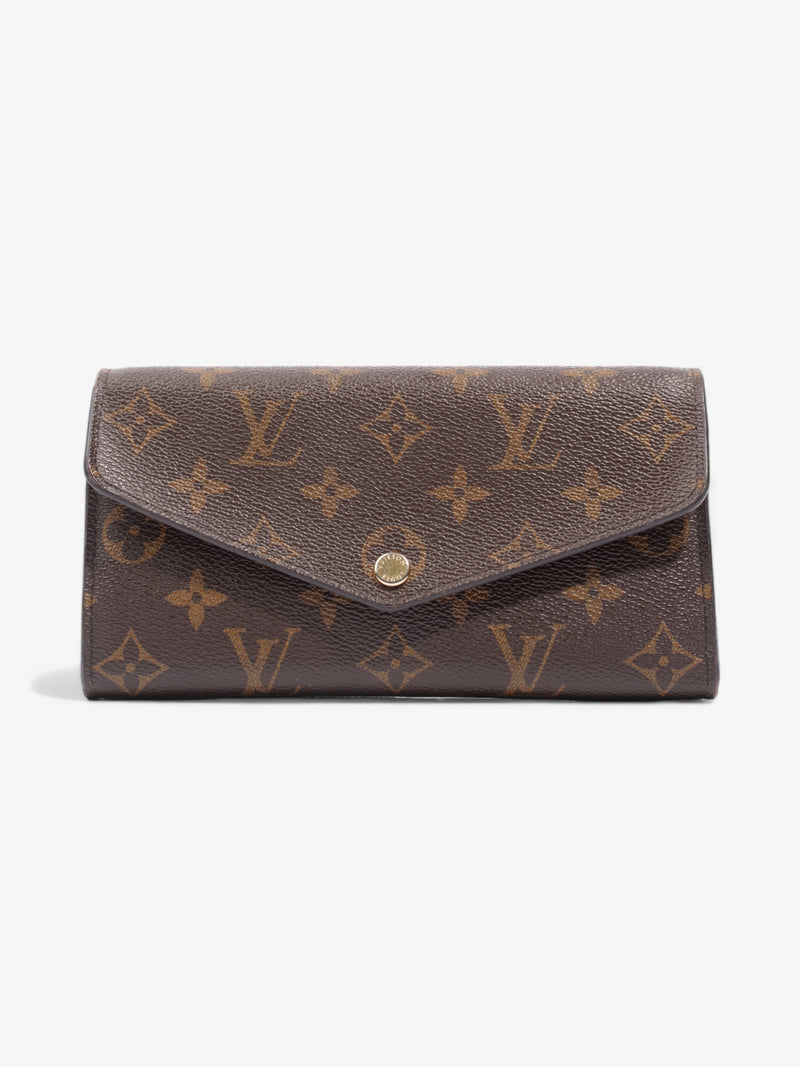  Sarah Wallet Monogram Coated Canvas