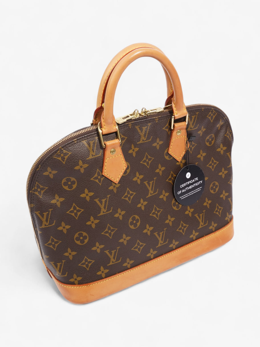 Louis Vuitton Alma Monogram Coated Canvas PM Image 10