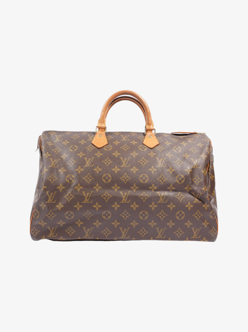  Louis Vuitton Speedy Monogram Coated Canvas 40