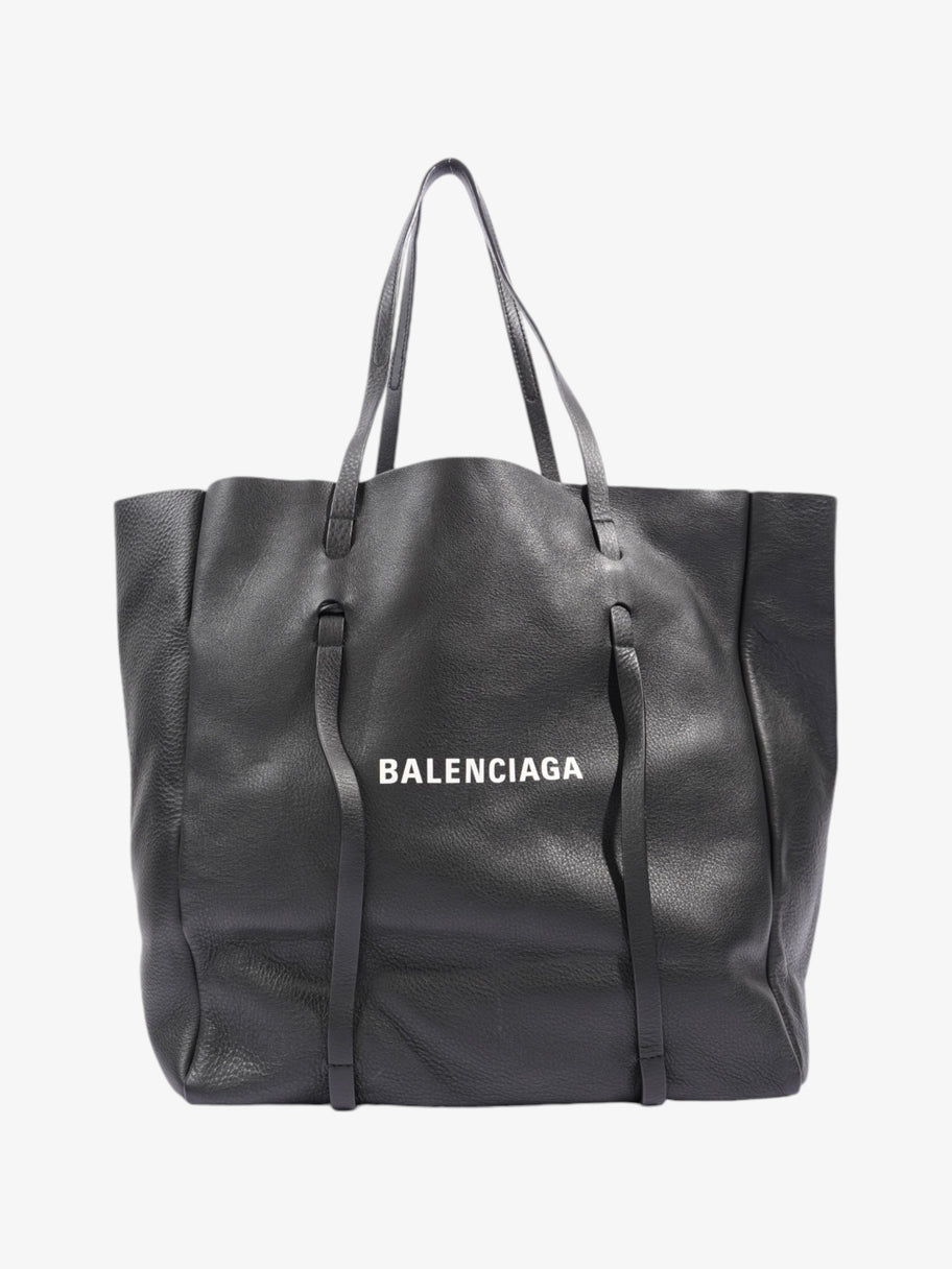 Balenciaga Everyday Tote Black / White Leather Medium Image 1