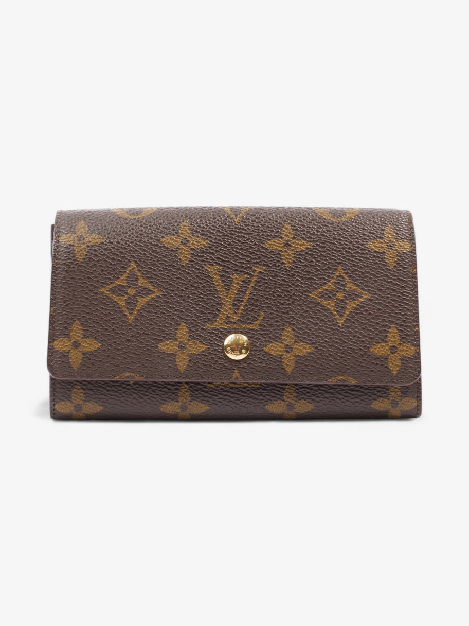 Louis Vuitton Compact Wallet Monogram Coated Canvas Image 1