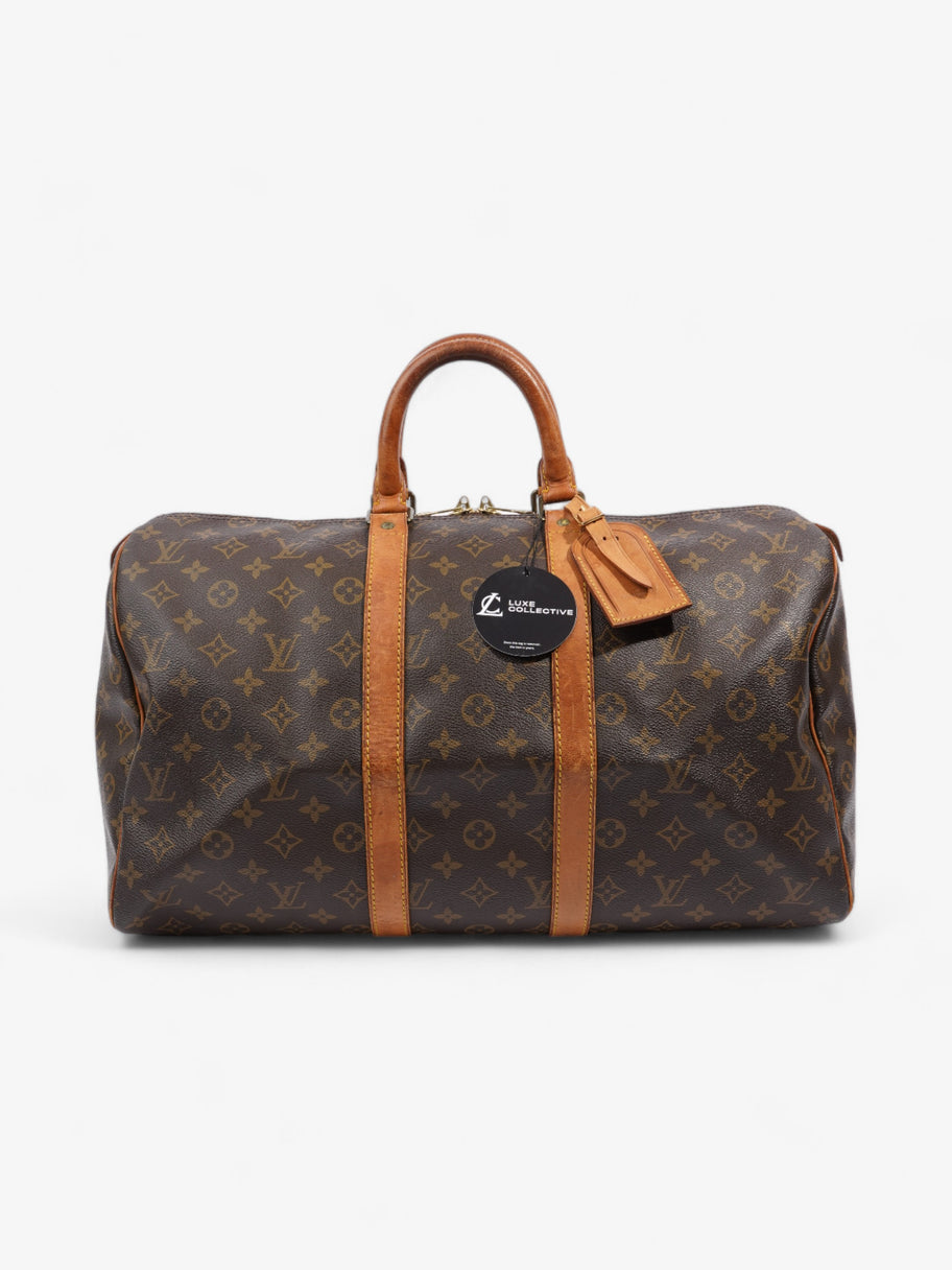 Louis Vuitton Keepall Monogram Coated Canvas 45 Image 8