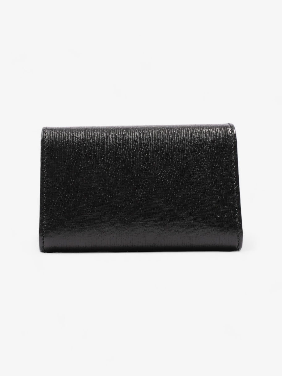 Gucci Interlocking G Key Case Black Leather Image 2