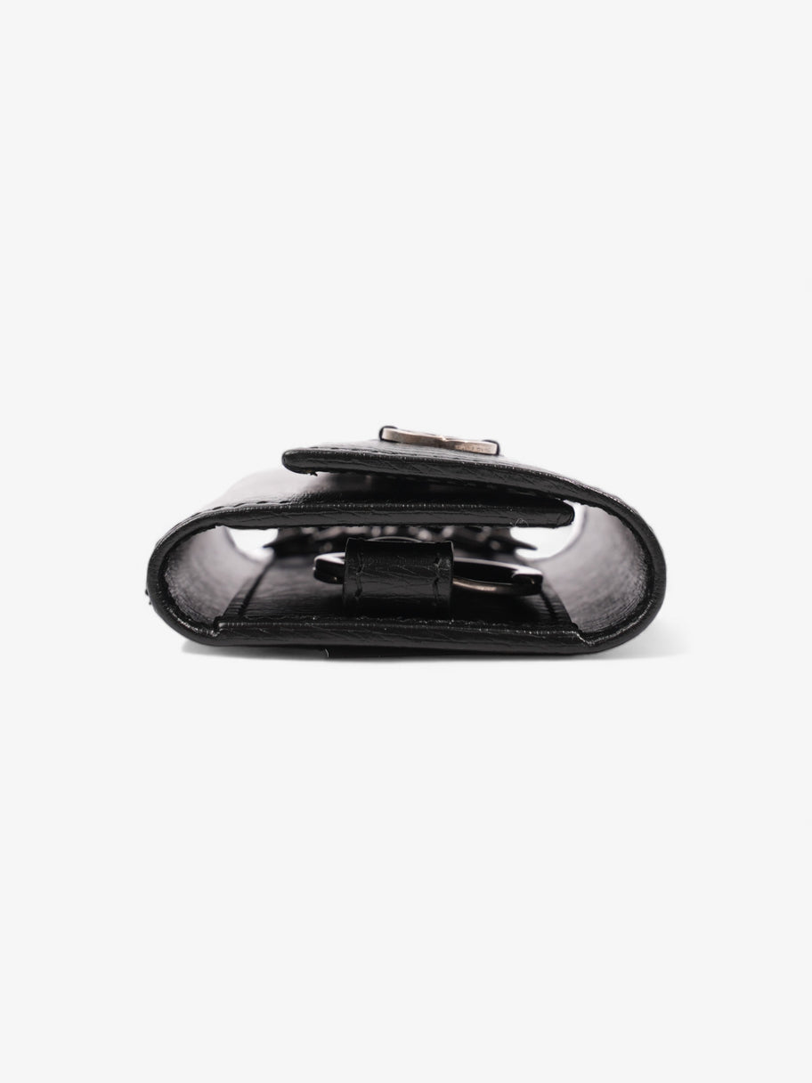 Gucci Interlocking G Key Case Black Leather Image 4