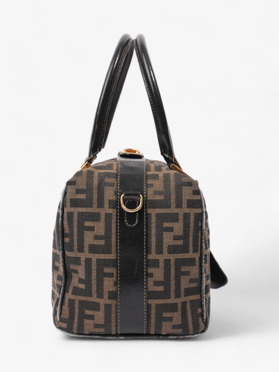 Fendi Two Way Boston Bag Zucca Canvas Image 5