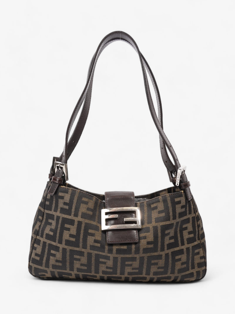  Fendi Mamma Baguette Brown Zucca Canvas