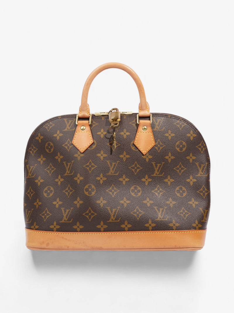  Louis Vuitton Alma Monogram Coated Canvas PM