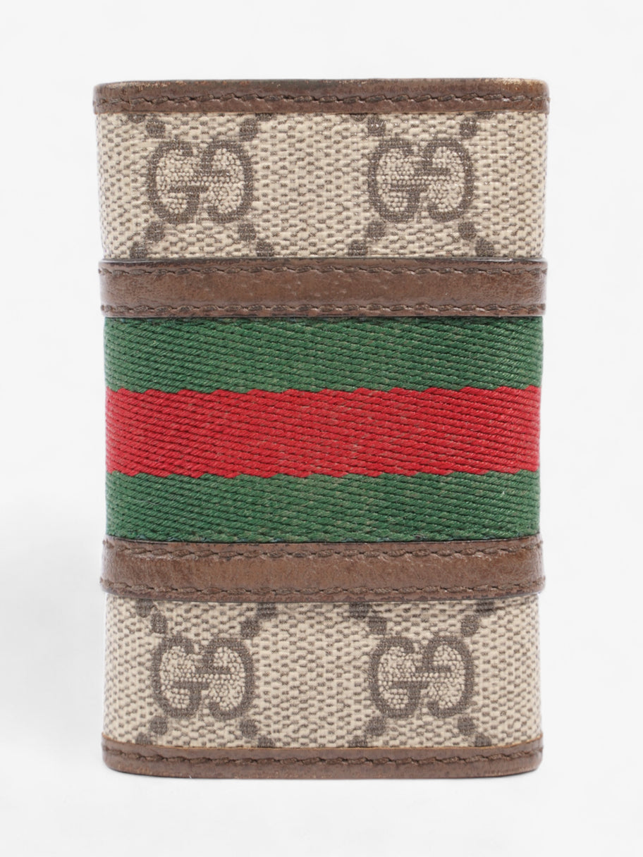 Gucci GG Web Key Case Supreme Print Image 3