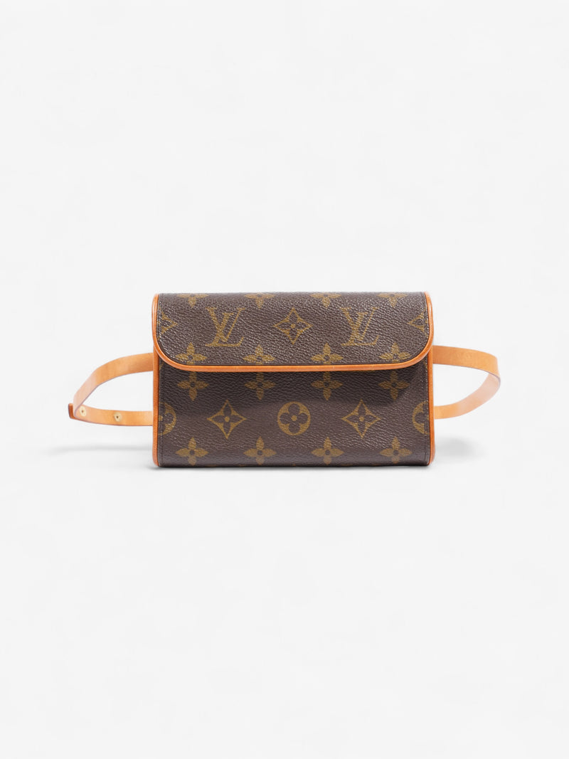  Louis Vuitton Pochette Florentine Monogram Coated Canvas