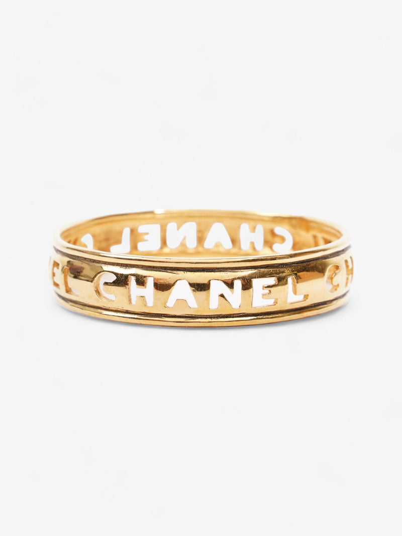  Chloe Logo Bangle Gold Base Metal