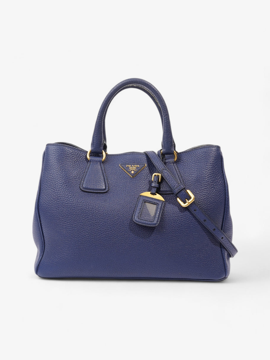 Prada Vitello Daino  Blue  Saffiano Leather Image 1