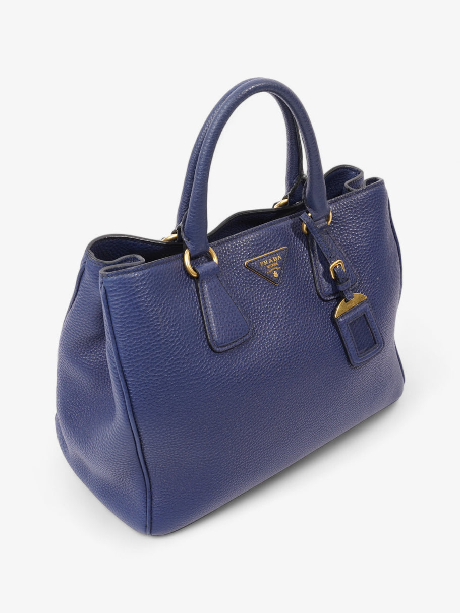 Prada Vitello Daino  Blue  Saffiano Leather Image 7